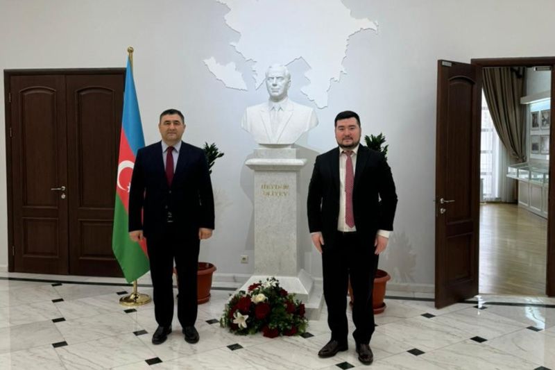 The Secretary General of the International Association ‘TITR’ met with the Ambassador of Azerbaijan to Kazakhstan