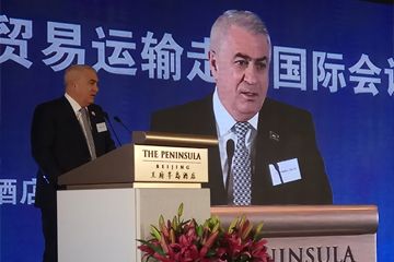 International conference on Trans-Caspian International East-West Trade and Transit Corridor was hosted in Beijing