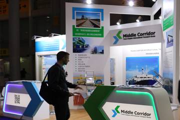 Middle Corridor participated at the logistics exhibition in Chengdu